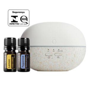 Difusor Ultrassônico Pebble doTERRA(Ganhe 2 Óleos Essenciais)